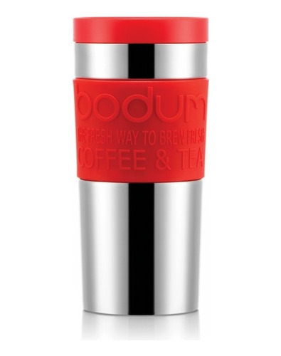 Jarro Mug Bodum Travel Térmico 350ml Hermetico Acero Palermo