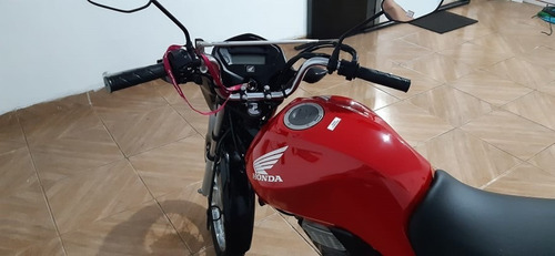 Honda Cg 125i Fan 2016 Vermelha