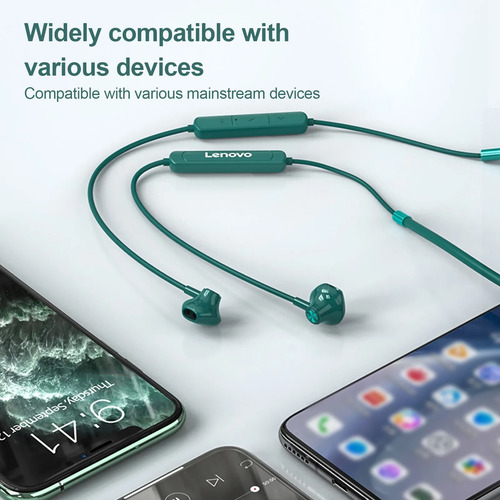 Lenovo Auriculares Deportivos Inalámbricos Sh1 Bluetooth 5.0