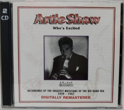 Artie Shaw  Who's Excited Cd Doble La Cueva Musical