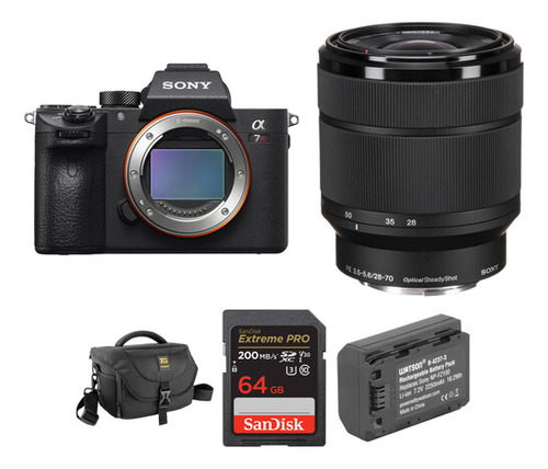 Kit Sony A7r Iiia Cámara Mirrorless Lente 28-70mm Y Accesor