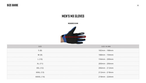 Guantes Dirtpaw Fox Adulto Motocross Enduro Bike Ws