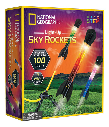 Luces Con Cohetes Lanzador De Aire De National Geographic Pa