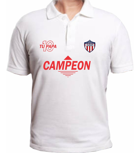 Camiseta Tipo Polo Atlético Junior Edición Especial