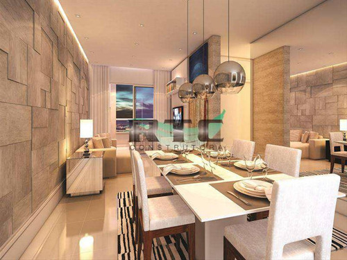 Imagem 7 de 11 de Apartamento, 2 Dorms Com 79 M² - Vila Caiçara - Praia Grande - Ref.: Masot257 - Masot257