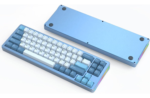 M71 Teclado Inalámbrico Personalizado Juegos Aleación Cnc 71