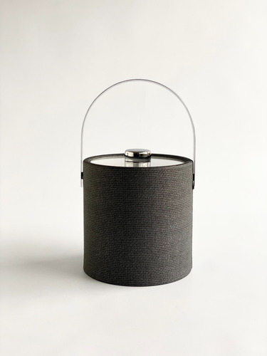 Hielera En Yute Ecológico Tradicional Trendy Corner Color Gris Oscuro Oslo