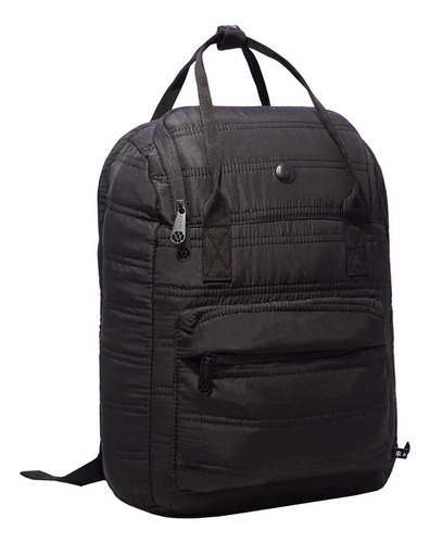 Mochila Matera Amayra Dos Divisiones Tendencia Urbana 26105 Negro