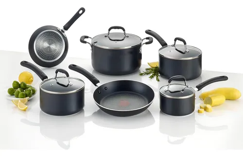 Jogo De Panelas Tefal Professional 6 Peças Preto