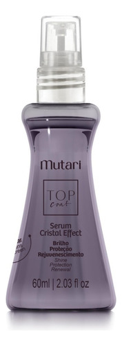 Sérum Top Coat Mutari Cristal Effect 60ml - Hidratação