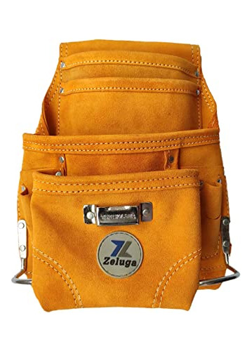 Bolso Herramientas Cuero Zl113tb, Amarillo