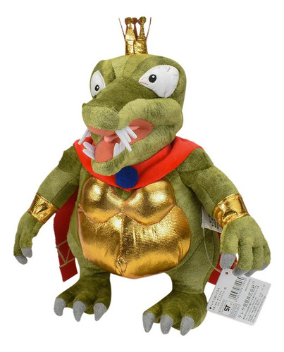 Super Mario King K Rool Peluche Muñeca Cumpleaño Regalo 30cm