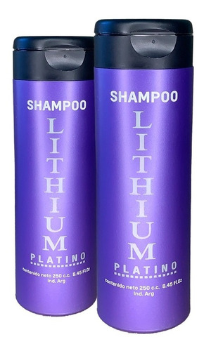 2 Shampoo Platinum Matizador 