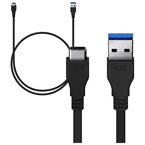 Cable De Carga Rápida Volt+ Usb Type-c 3.0 (negro 1m