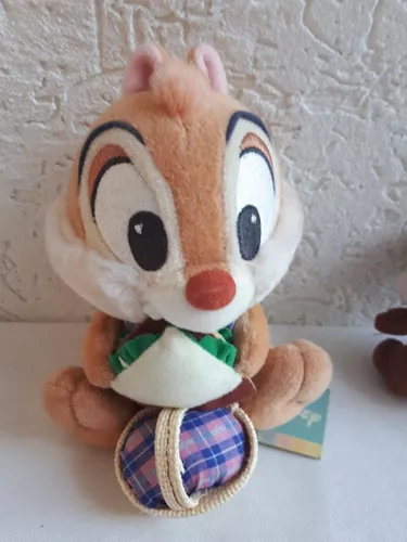 2 Pelúcias Tico e Teco chip and dale Original Disney Japão Chaveiro