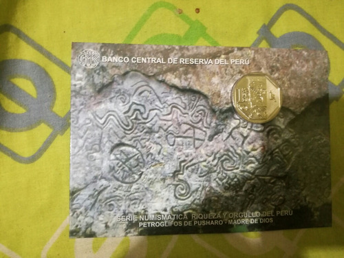 Moneda De Coleccion Blister Riqueza Y Orgullo Madre De Dios