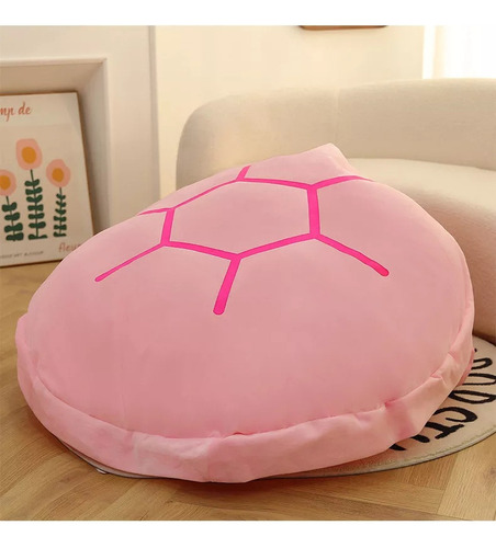 Almohada De Concha De Tortuga Cojín Perezoso Muñeca 100cm Color Rosa