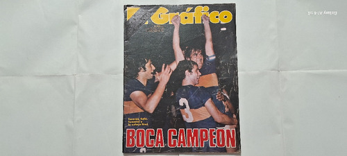 El Gráfico Boca Campeón Nacional 1976