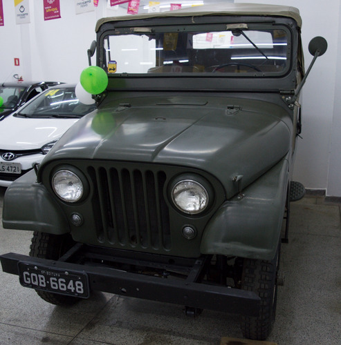 Jeep Willys 1962 Placa Preta