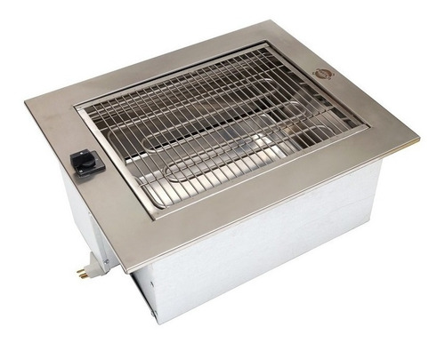 Churrasqueira elétrica Churrasqueiras Prática Cook Top Elétrica 220V