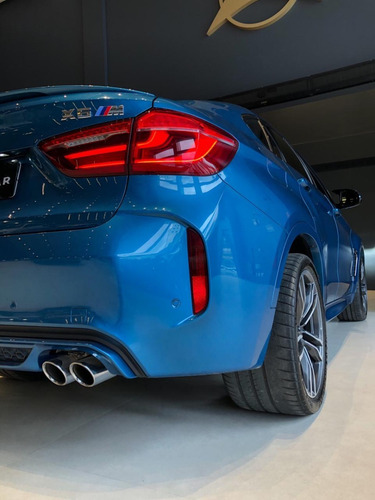 Bmw X6 M 4x4 V8 Bi-turbo 4.4 Azul C/ Teto Solar 2015/16