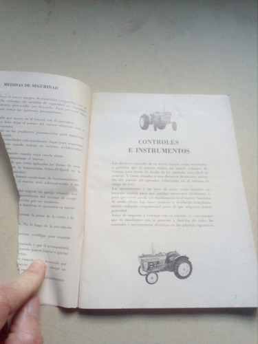 Antiguo Manual Tractor Ford (forcito) Original Leer (Usado)