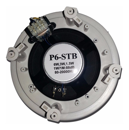 Parlante De Embutir Dumont P6-stb 6'' - 6 Watts