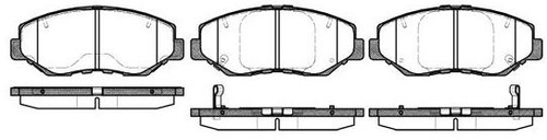 Pastillas De Freno Honda Accord Viii Tourer 03/12