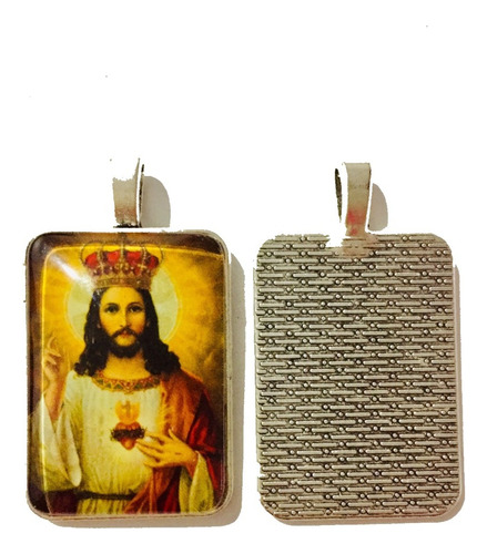 91 Medallas Cristo Rey Mide 3.5cm X 2.5cm