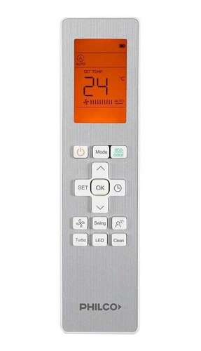 Aire acondicionado Philco Eco Plus split inverter frío/calor 3000 frigorías blanco 220V PHIN35HA3BN