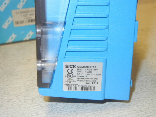 Sick 1 025 364 New Cdm420-0101 Connection Module 1025364 Ssd