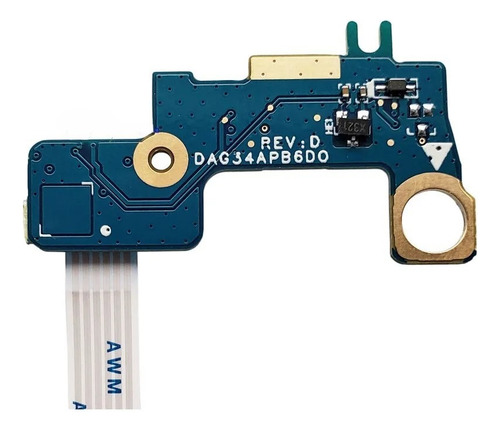 Power Boton De Encendido Hp 15-aw003la 15-aw - Dag34apb6d0