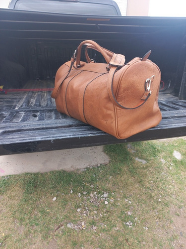 Imagen 6 de 7 de Bolso De Viaje De Cuero Marca Lazo
