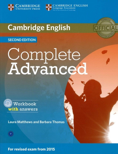 Complete Advanced -  Workbook W/key & Audio Cd 2nd Edition K