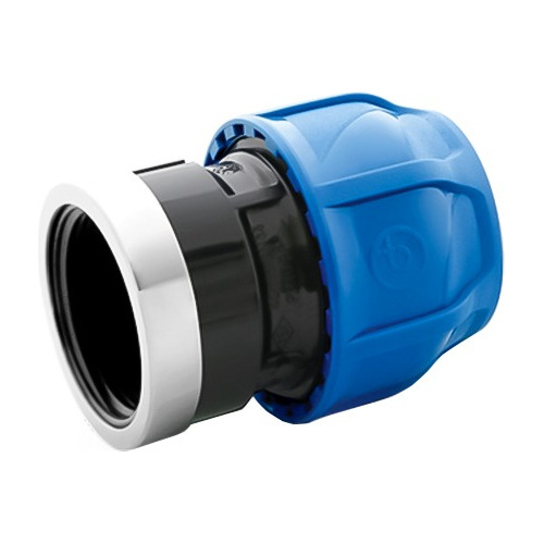 Adaptador De Compressão Rosca Fêmea 25x1/2'' Pead