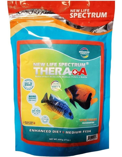 Alimento New Life Spectrum Thera + A 2 Mm Medium 600 Gr 