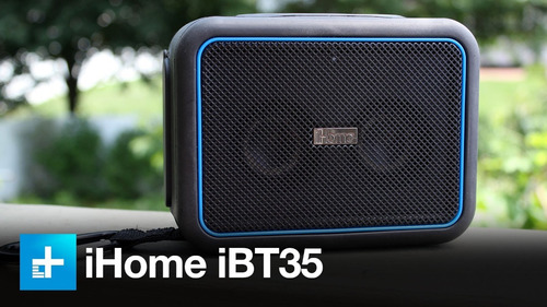 Caixa De Som Bluetooth Ihome Ibt35 A Prova De Água