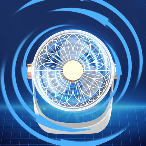 Mini Ventilador Portátil L, Luz Nocturna De 3 Velocidades, R