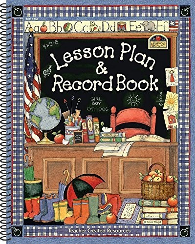 Book : Lesson Plan And Record Book From Susan Winget - Teac