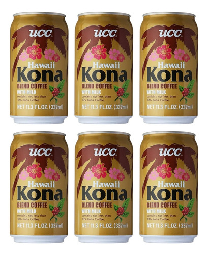 Ucc Mezcla De Café Enlatado Con Bebida De Leche, Paquete