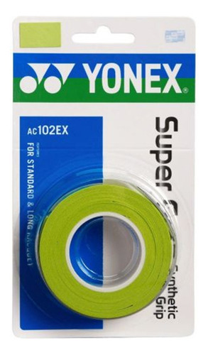 Yonex Super Grap Overgrip con 3 unidades con hasta 10 colores