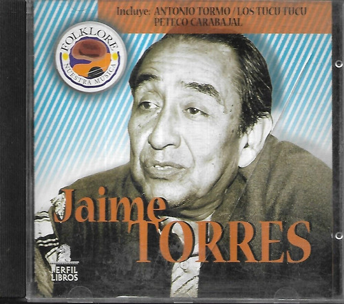 Folklore Nuestra Musica Tapa Jaime Torres Sello Perfil Cd 