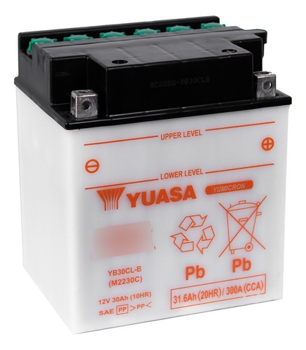 Bateria Moto De Agua Yuasa Yb30cl-b 12v 30ah