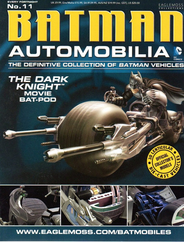 Apenas Revista Ingles Batman Automobilia 11 Bonellihq Cx400