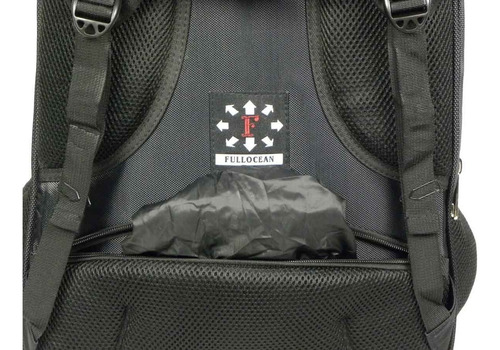 Mochila Escolar Capa De Chuva Cabe Note 15,6 Reforçada