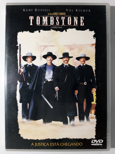 Dvd Tombstone A Justiça Está Chegando Kurt Russell Original