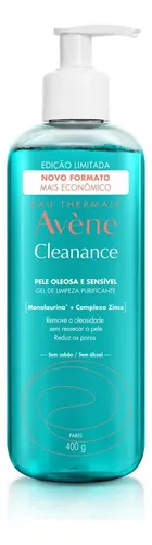 Gel de Limpeza Facial Purificante Avène Cleanance Pele Oleosa e S...