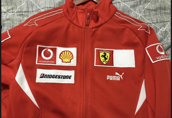 jaqueta formula 1 ferrari