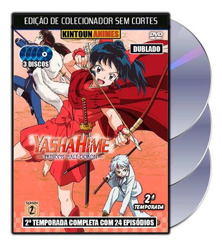 Yashahime 2ª Temporada Completa E Dublada Em Dvd