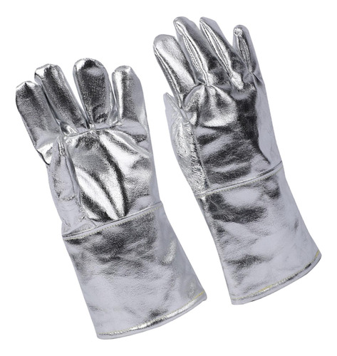 2 Guantes Aislantes Térmicos De Papel De Aluminio Estilo A